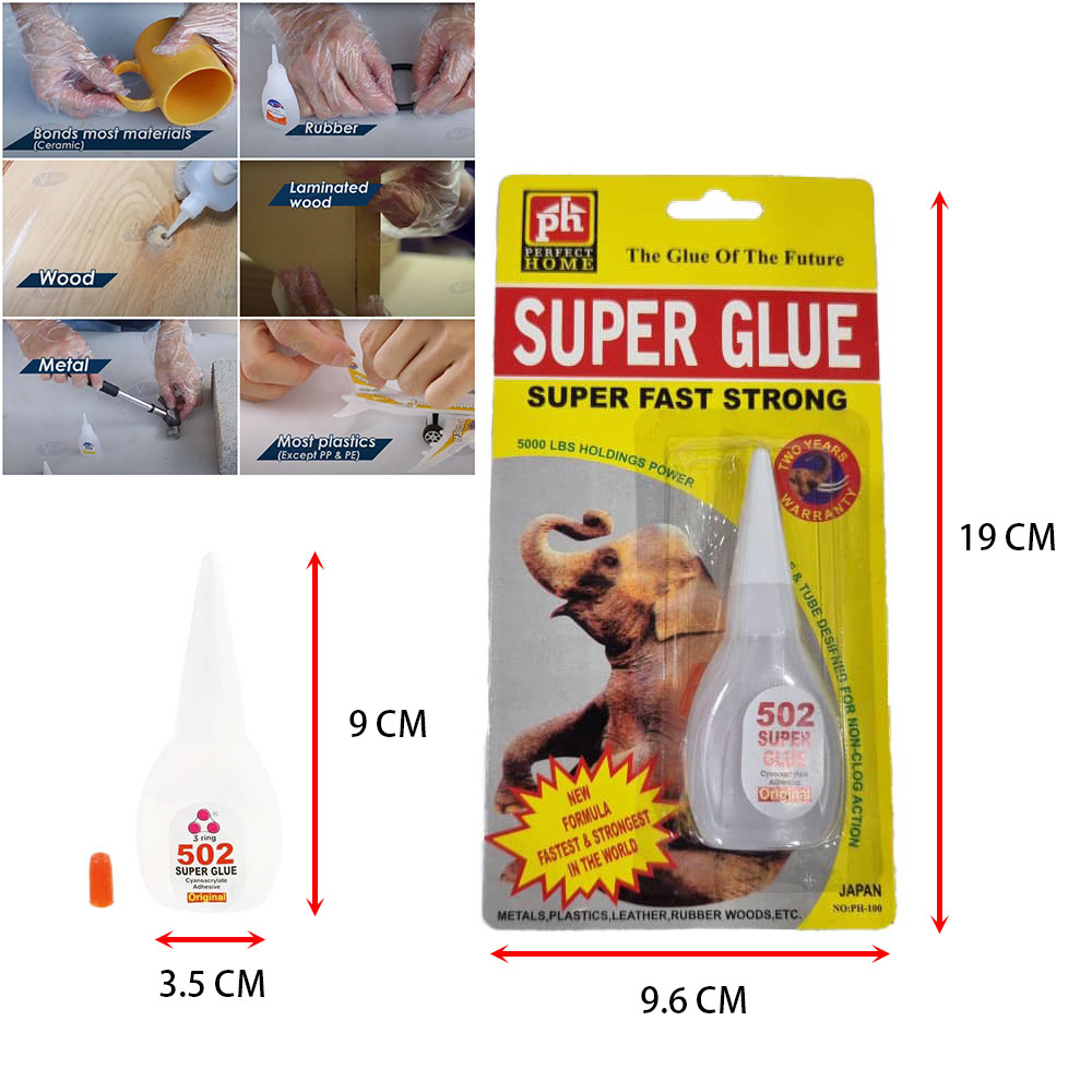 3RING OK 3 Seconds Original Super Glue